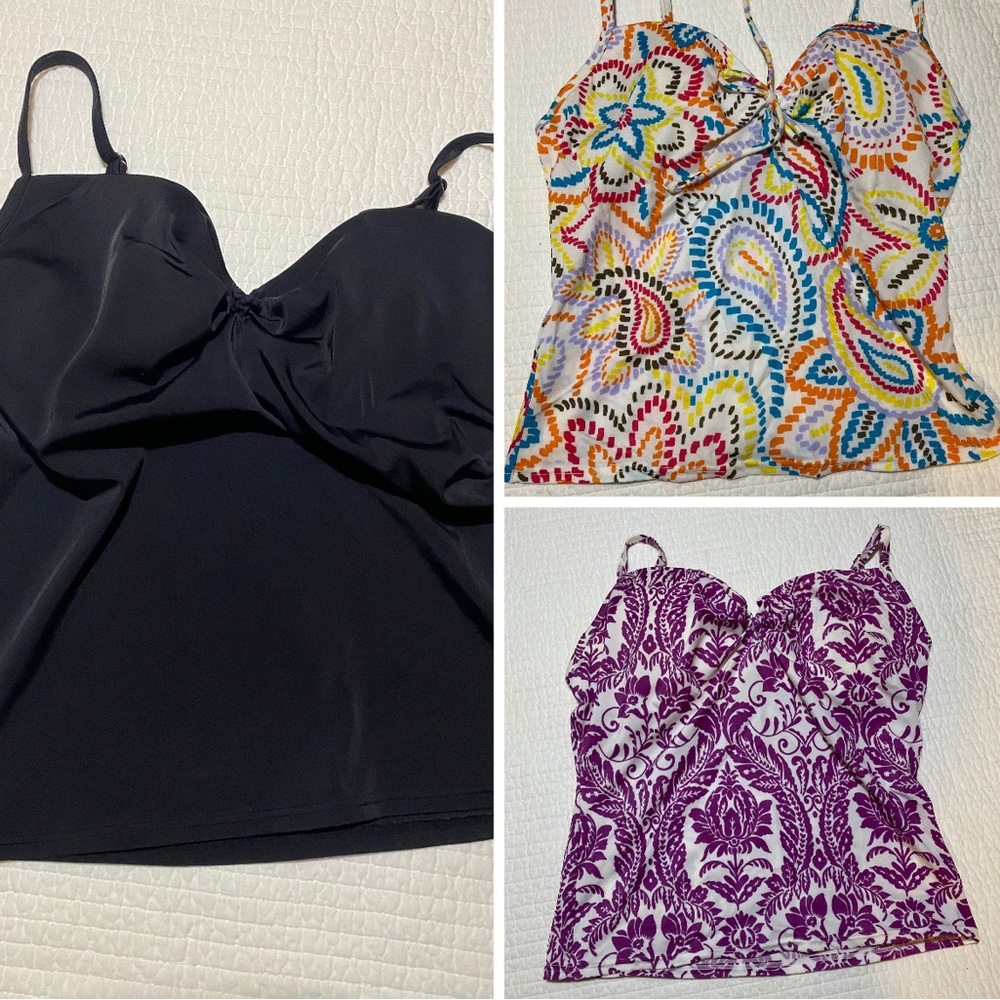 VICTORIA’S SECRET TANKINI TOPS 36D